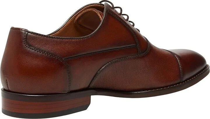 Steve Madden Proctr Oxford Men's Shoes Tan Leather : 8.5 D - Medium - Image 8