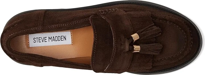 Steve Madden Radcliff Women's Flat Shoes Black Leather : 7 M - Image 8