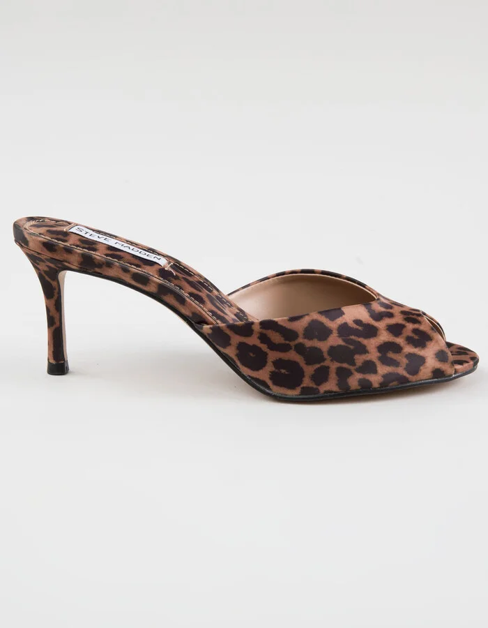 STEVE MADDEN Randle Womens Leopard Print Heels - Image 2