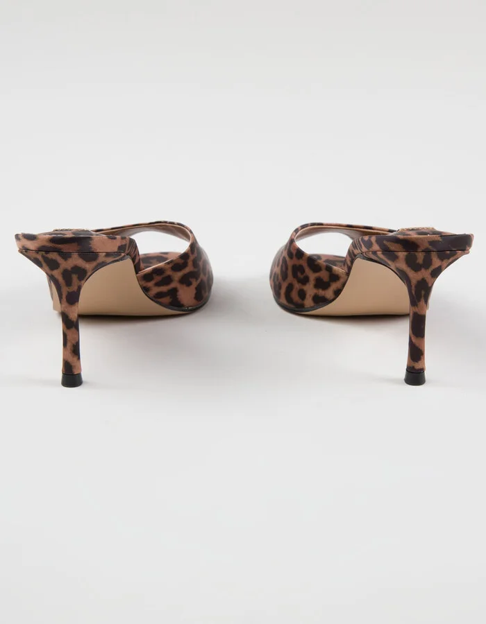STEVE MADDEN Randle Womens Leopard Print Heels - Image 4