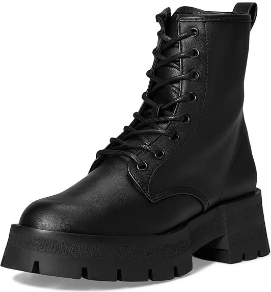 Steve Madden Rascal Women's Boots Black : 8.5 M, Leather/Rubber - Image 5