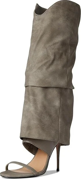 Steve Madden Ravine Women's Boots Grey Distressed : 6.5 M, Leather - Image 5