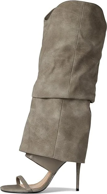 Steve Madden Ravine Women's Boots Grey Distressed : 6.5 M, Leather - Image 6