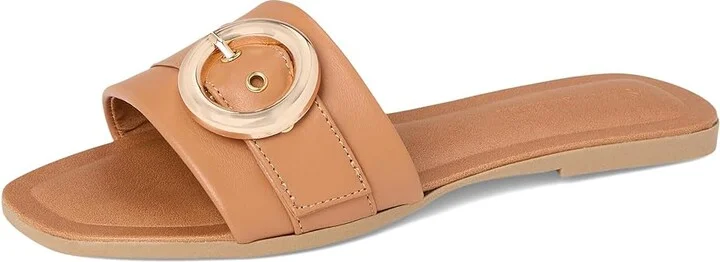 Steve Madden Reef Women's Sandals Tan Leather : 9 M - Image 5