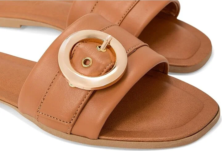 Steve Madden Reef Women's Sandals Tan Leather : 9 M - Image 7
