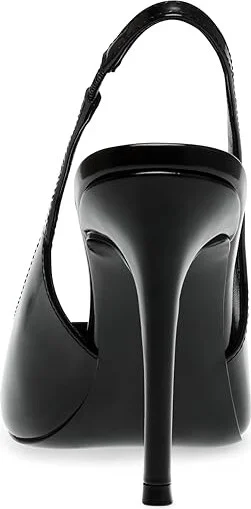 Steve Madden Reyes High Women's Heels Black Box : 9 M, Leather - Image 4