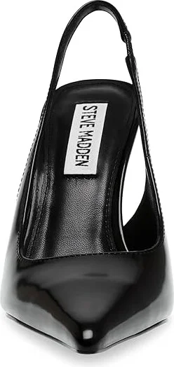 Steve Madden Reyes High Women's Heels Black Box : 9 M, Leather - Image 5
