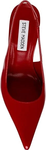 Steve Madden Reyes High Women's Heels Black Box : 9 M, Leather - Image 7