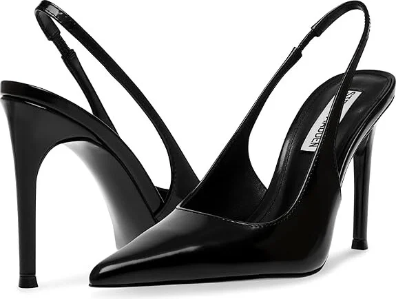 Steve Madden Reyes High Women's Heels Black Box : 9 M, Leather