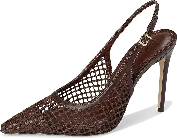 Steve Madden Reyes High Women's Heels Brown : 8.5 M, Leather - Image 5