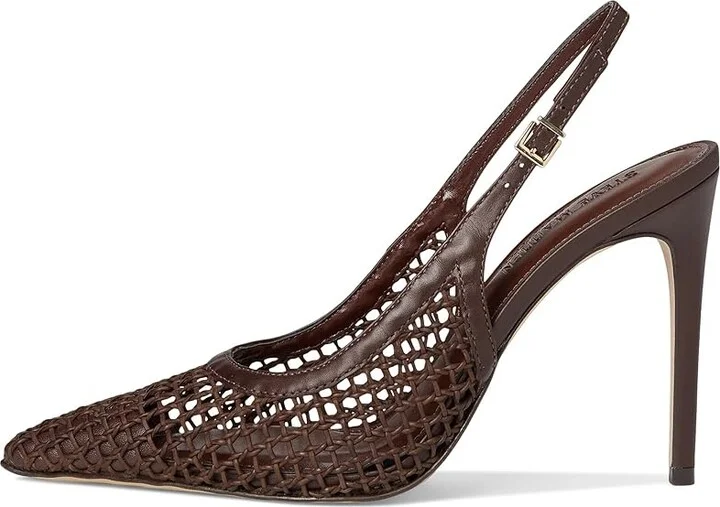 Steve Madden Reyes High Women's Heels Brown : 8.5 M, Leather - Image 6