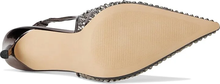 Steve Madden Reyes High Women's Heels Pewter : 7 M, Leather - Image 3