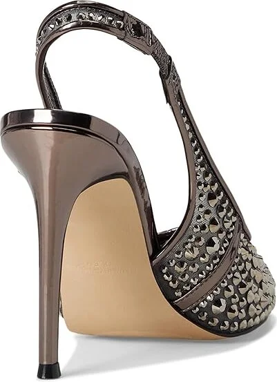 Steve Madden Reyes High Women's Heels Pewter : 7 M, Leather - Image 4