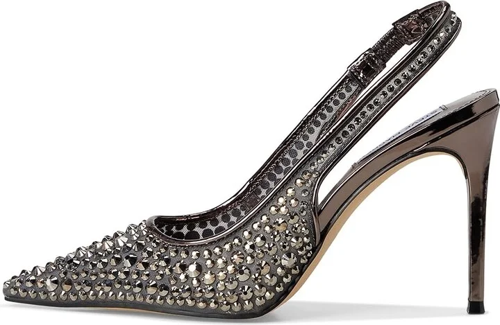 Steve Madden Reyes High Women's Heels Pewter : 7 M, Leather - Image 6