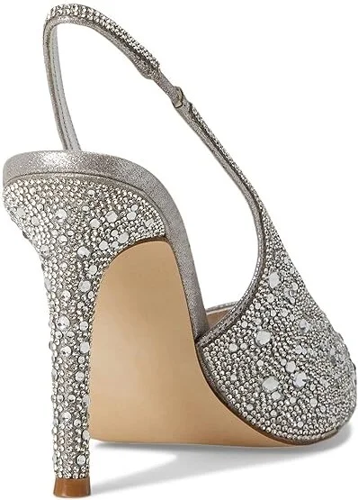 Steve Madden Reyes High Women's Heels Pewter : 7 M, Leather - Image 10