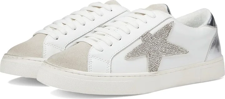 Steve Madden Rezume Sneaker Women's Shoes Rhinestone : 5.5 M, Leather