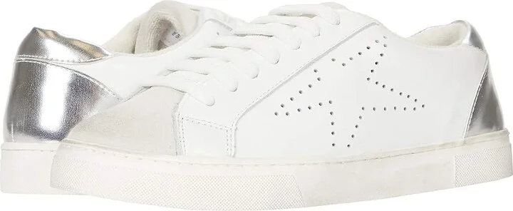 Steve Madden Rezume Sneaker Women's Shoes White : 5.5 M, Leather