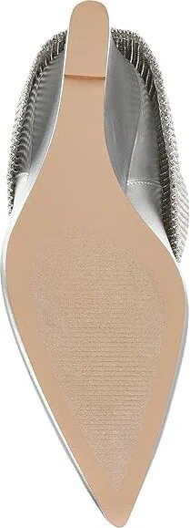 Steve Madden Riski Women's Shoes Silver : 9.5 M, Synthetic - Image 3