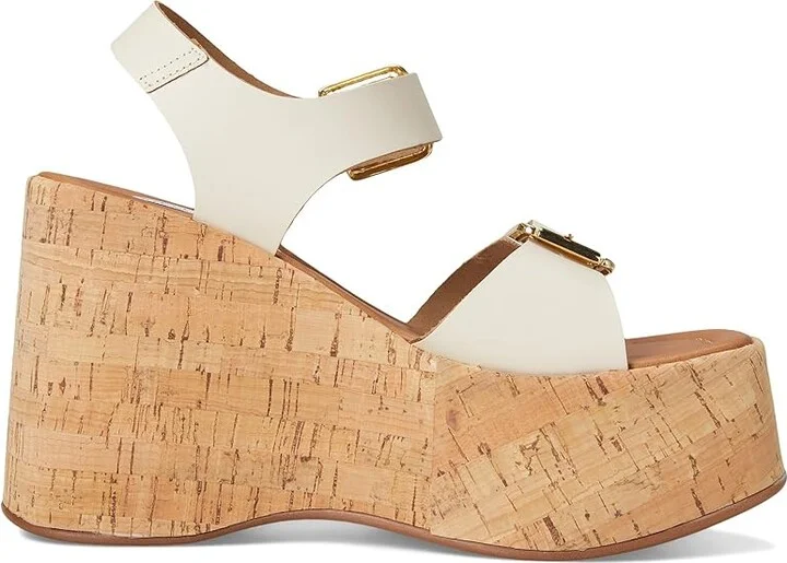 Steve Madden River Women's Sandals Bone Leather : 10 M, Leather/Rubber - Image 7