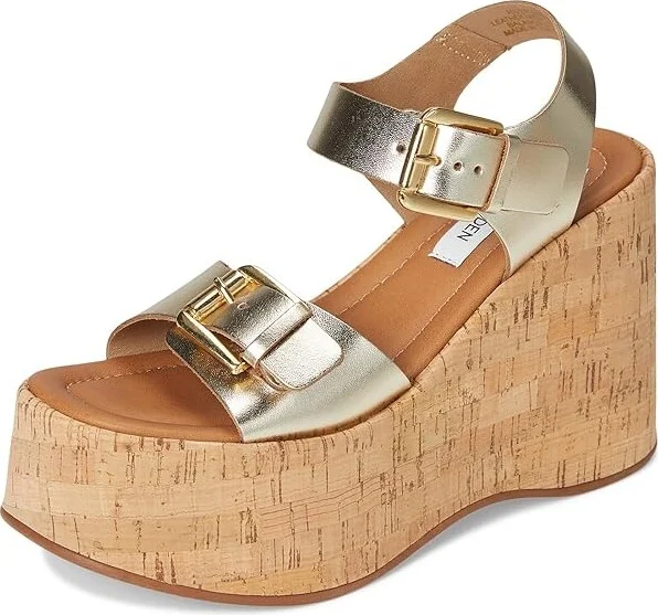 Steve Madden River Women's Sandals Bone Leather : 10 M, Leather/Rubber - Image 11