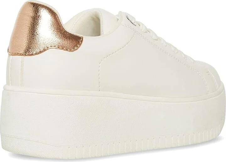 Steve Madden Rockaway Sneaker Women's Shoes Rose Gold : 7.5 M, Synthetic - Image 4