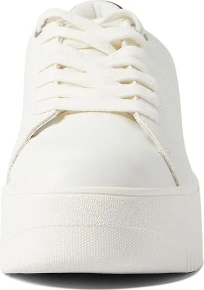 Steve Madden Rockaway Sneaker Women's Shoes White/Black : 7.5 M, Synthetic - Image 5