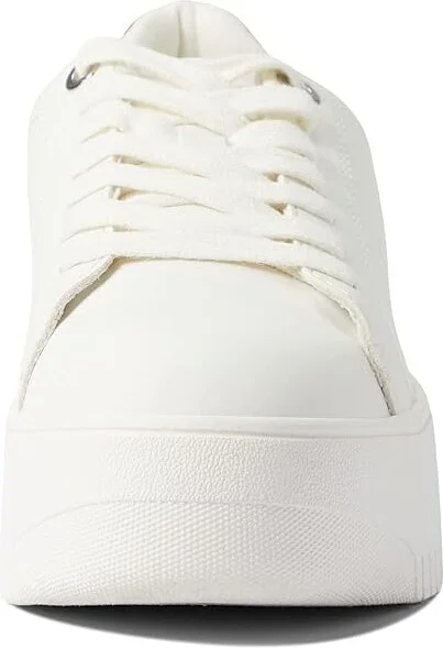 Steve Madden Rockaway Sneaker Women's Shoes White/Silver : 7.5 M, Synthetic - Image 5