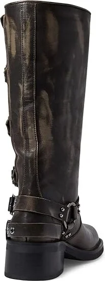Steve Madden Rocky Boot Women's Shoes Brown Distressed : 8 M, Leather - Image 4