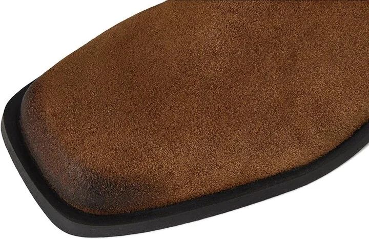 Steve Madden Ruskin Women's Boots Chestnut Suede : 7.5 M - Image 2
