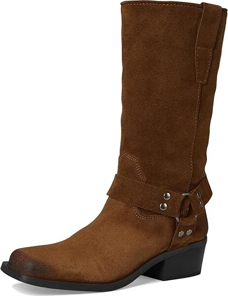 Steve Madden Ruskin Women's Boots Chestnut Suede : 7.5 M - Image 5