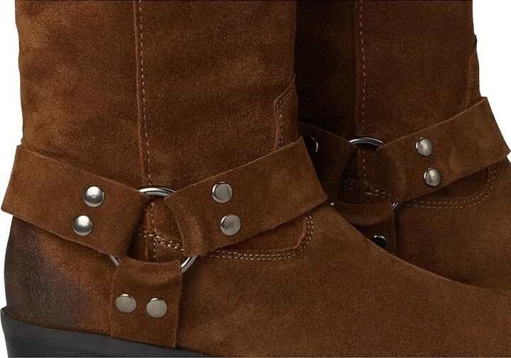 Steve Madden Ruskin Women's Boots Chestnut Suede : 7.5 M - Image 7