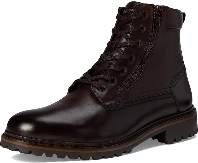 Steve Madden Rydder Men's Boots Brown : 10 D - Medium, Leather/Rubber - Image 5