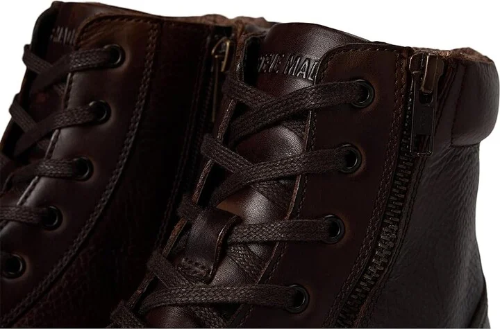 Steve Madden Rydder Men's Boots Brown : 10 D - Medium, Leather/Rubber - Image 7