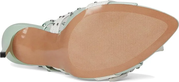 Steve Madden Saddle Women's Sandals Aqua : 9.5 M, Synthetic - Image 2