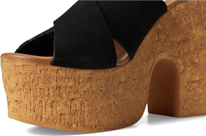 Steve Madden Saffron High Women's Heels Black Suede : 8 M - Image 7