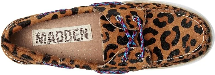 Steve Madden Sail Women's Flat Shoes Leopard : 5.5 M, Leather/Rubber - Image 2