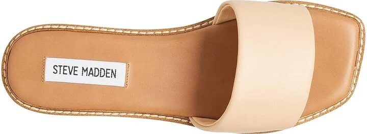 Steve Madden Sandra Sandal Women's Sandals Tan Leather : 6 M - Image 2