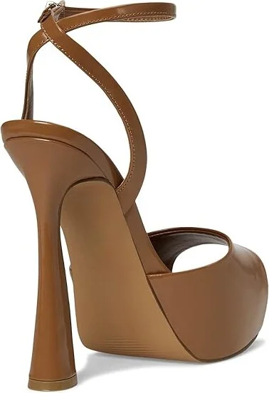 Steve Madden Sass Women's Sandals Camel Leather : 9 M - Image 4