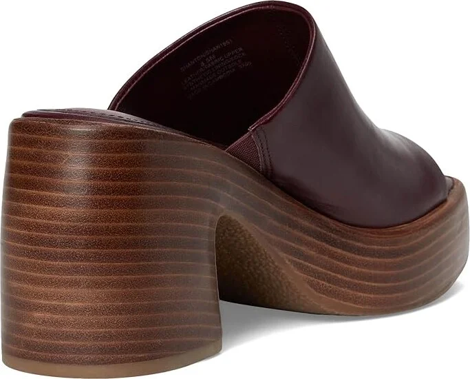 Steve Madden Shanton Women's Sandals Burgundy Leather : 9 M, Suede - Image 4