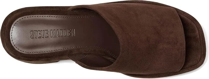 Steve Madden Shanton Women's Sandals Burgundy Leather : 9 M, Suede - Image 8