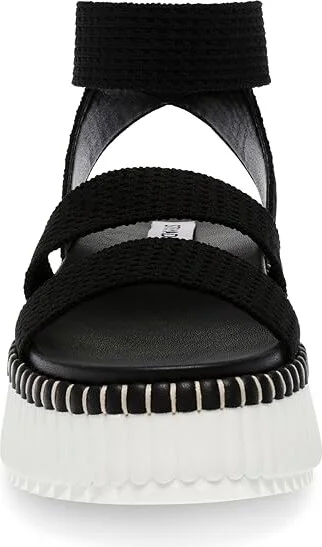 Steve Madden Shelle Women's Sandals Black : 8.5 M, Leather - Image 5