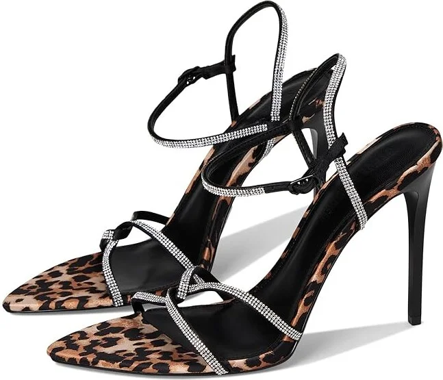 Steve Madden Stellina Women's Sandals Leopard : 9 M