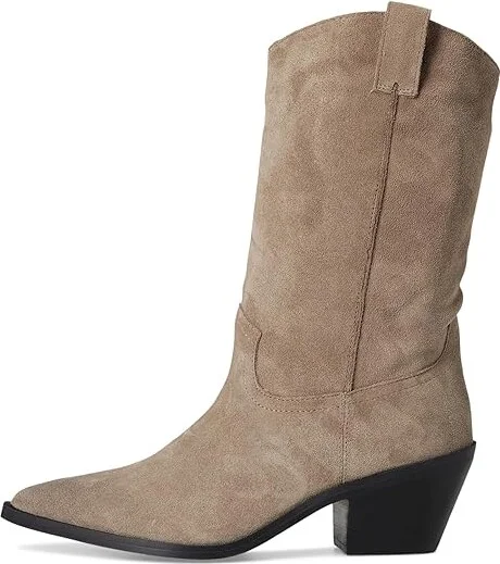 Steve Madden Stetson Women's Boots Taupe Suede : 8.5 M - Image 6