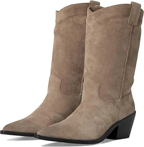 Steve Madden Stetson Women's Boots Taupe Suede : 8.5 M