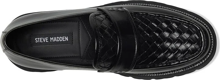 Steve Madden Strandd Men's Shoes Black : 9.5 D - Medium, Leather - Image 2