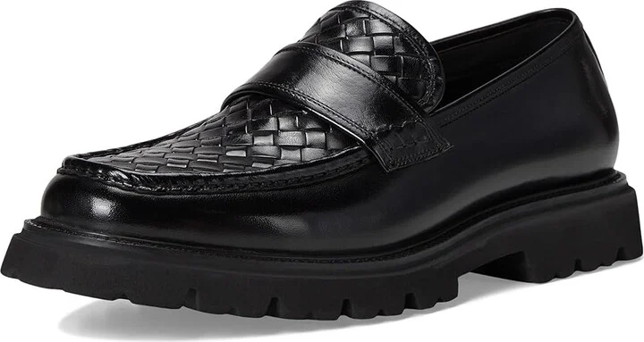 Steve Madden Strandd Men's Shoes Black : 9.5 D - Medium, Leather - Image 5
