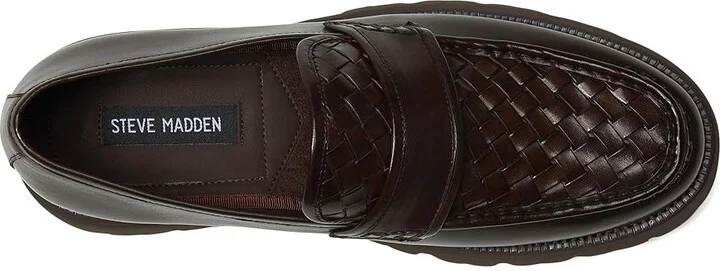 Steve Madden Strandd Men's Shoes Black : 9.5 D - Medium, Leather - Image 8