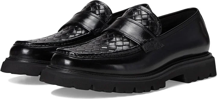 Steve Madden Strandd Men's Shoes Black : 9.5 D - Medium, Leather