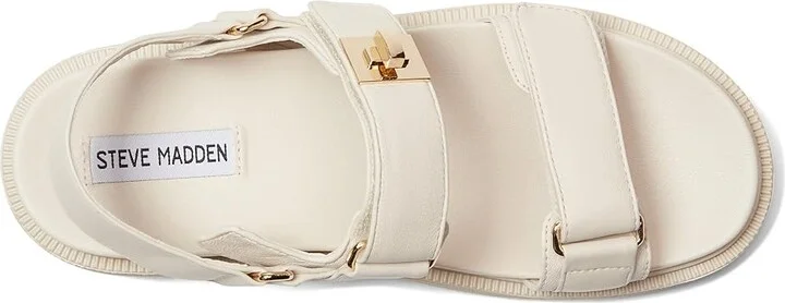 Steve Madden Supermona Women's Wedge Shoes Bone Leath : 6 M, Leather - Image 2