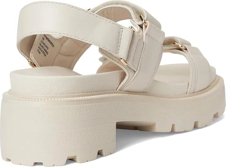 Steve Madden Supermona Women's Wedge Shoes Bone Leath : 6 M, Leather - Image 4